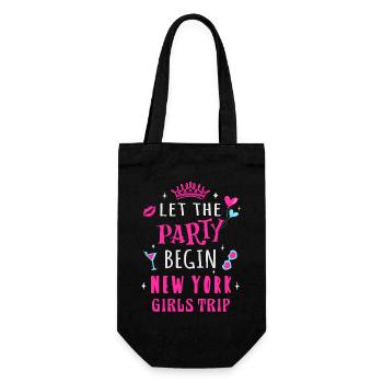 Girls Trip New York, que la fête commence - Sac à bouteille - noir - Devant