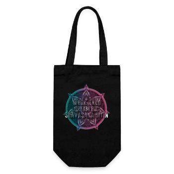 Work Hard Dream Big Shavasana Often - Gift Bag for Bottles - black - Front