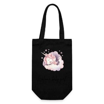 Bienvenue, petite fille - Sac à bouteille - noir - Devant