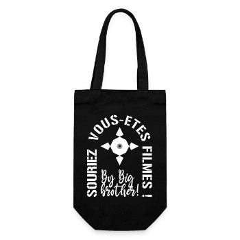 souriez vous etes filmes - Sac à bouteille - noir - Devant