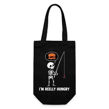 J’ai vraiment faim - Sac à bouteille - noir - Devant
