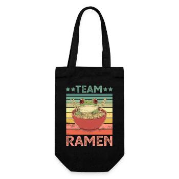 Ramen - Gift Bag for Bottles - black - Front