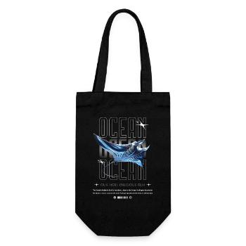 Ocean Manta Precious Treasure - Gift Bag for Bottles - black - Front