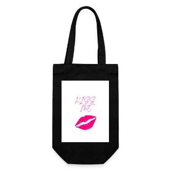 Kiss M e - Sac à bouteille - noir - Devant