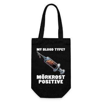 Mörkrost Suède Fika Coffee - Sac à bouteille - noir - Devant