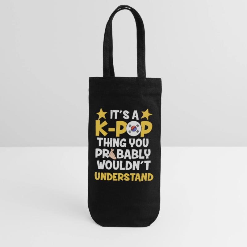 C’est un truc de K-pop que tu ne comprendrais pas graphiquement Sac à bouteille