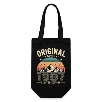February 1987 – Legend of the Peaks and Mountains - Gift Bag for Bottles - black - Front