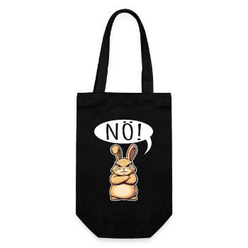 T-shirt de Pâques Drôle de Lapin de Pâques de Basse-Autriche - Sac à bouteille - noir - Devant