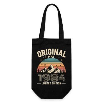 mai 1984 – Légende des sommets et montagnes - Sac à bouteille - noir - Devant