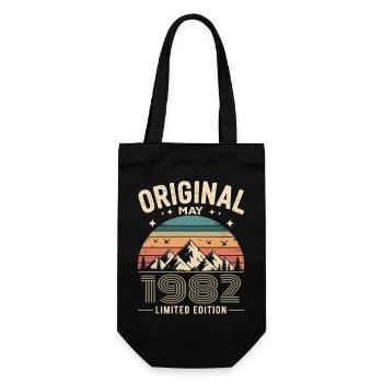 mai 1982 – Légende des sommets et montagnes - Sac à bouteille - noir - Devant