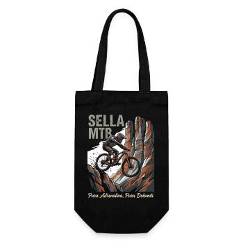 Sella MTB Towers Downhill Pura Adrenalina Art - Gift Bag for Bottles - black - Front