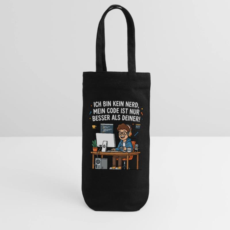 Coder Humor Programmierer Spruch Geschenkbeutel für Flaschen