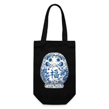 Daruma - Sac à bouteille - noir - Devant