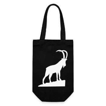 Alpine Bock Silhouette - Sac à bouteille - noir - Devant