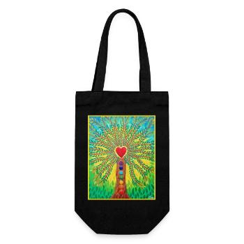 Lebensbaum Lebensenergie - Sonja von Staden - Sac à bouteille - noir - Devant