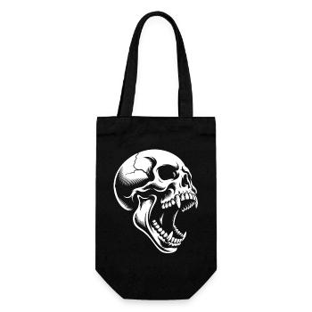 Le Crâne Hurlant - Sac à bouteille - noir - Devant