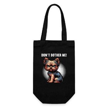 Ne m’embêtez pas Yorkshire Terrier Yorkshire Yorkie Yorkies - Sac à bouteille - noir - Devant