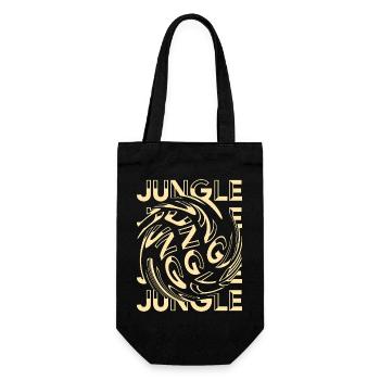 Jungle Outfit - Rave Dnb Drum and bass Junglist - Sac à bouteille - noir - Devant