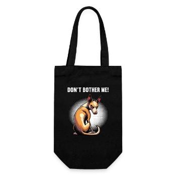 Ne me dérangez pas Podenco Podencos Podencos Amants de Podenco - Sac à bouteille - noir - Devant