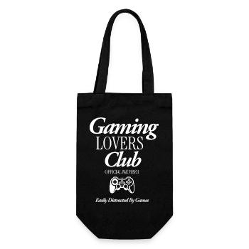Gaming Lovers Club - Gift Bag for Bottles - black - Front