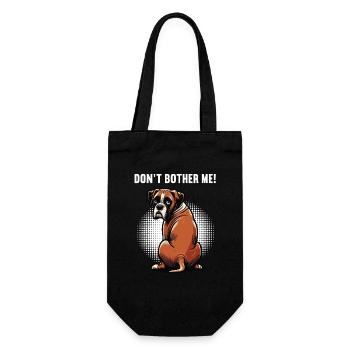 Ne m’embête pas Boxer Holder Boxer Propriétaire de boxer - Sac à bouteille - noir - Devant