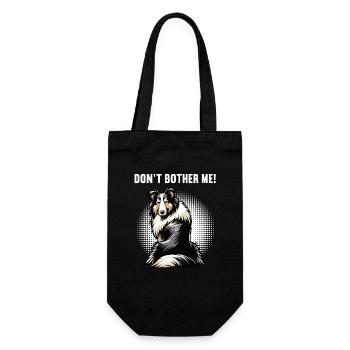 Ne me dérange pas Propriétaire de Collie Holder de Collie - Sac à bouteille - noir - Devant