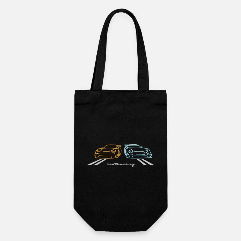 Slot Racing 2 voitures Version 2 - Sac à bouteille - noir