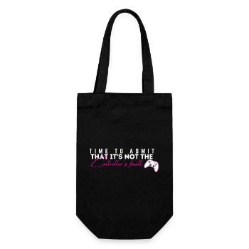 T-shirt de faute de joueur de la manette - Sac à bouteille - noir - Devant