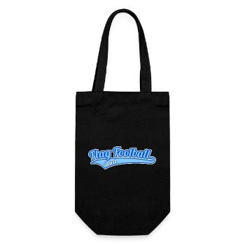 Flag Football Dad - Vater - Gift Bag for Bottles - black - Front