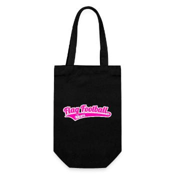 Flag Football Maman Mama Mutter - Sac à bouteille - noir - Devant