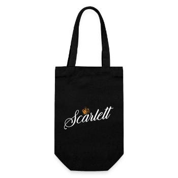 Scarlett Nom pour Femmes Enfants Bambins - Scarlett - Sac à bouteille - noir - Devant