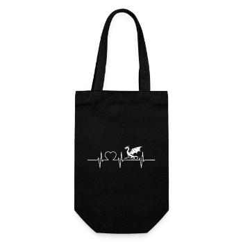 Dragon Dragon - Gift Bag for Bottles - black - Front