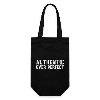 Authentique Plutôt Que Parfait - Sac à bouteille - noir - Devant