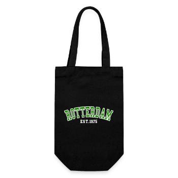 Rotterdam Est.1975 - Gift Bag for Bottles - black - Front