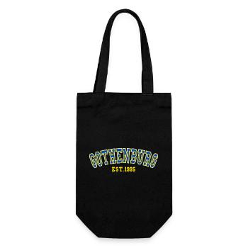 Gothenburg Est. 1995 - Gift Bag for Bottles - black - Front