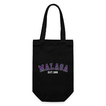Malaga Est. 1995 - Gift Bag for Bottles - black - Front