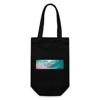 Neurodivergent & Valid - Sac à bouteille - noir - Devant