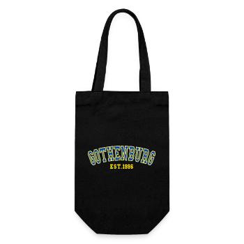 Gothenburg Est. 1996 - Gift Bag for Bottles - black - Front