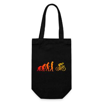 Gift idea for a road bike with road bike - Gift Bag for Bottles - black - Front