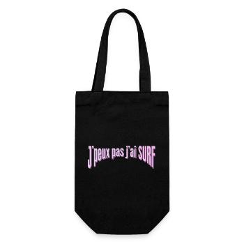 J’peux pas j’ai Surf - Sac à bouteille - noir - Devant