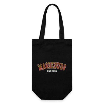 Magdeburg Est. 1966 - Gift Bag for Bottles - black - Front