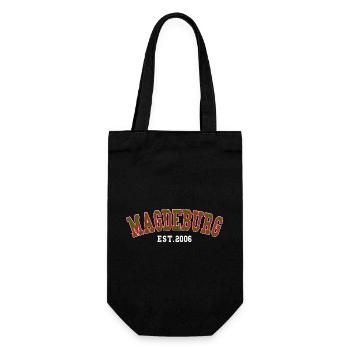 Magdeburg Est. 2006 - Gift Bag for Bottles - black - Front