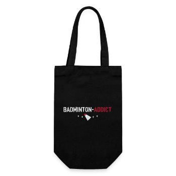 Badminton addict - Sac à bouteille - noir - Devant