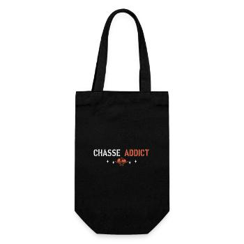 Chasse addict - Sac à bouteille - noir - Devant