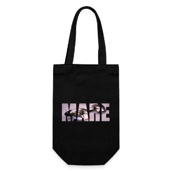mare -Sonnebrille - Palmen - Geschenkbeutel für Flaschen - Schwarz - Vorne