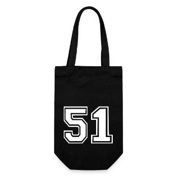 51 - Gift Bag for Bottles - black - Front