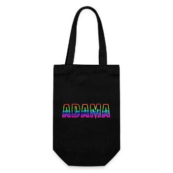Adama RS Rainbow - Gift Bag for Bottles - black - Front