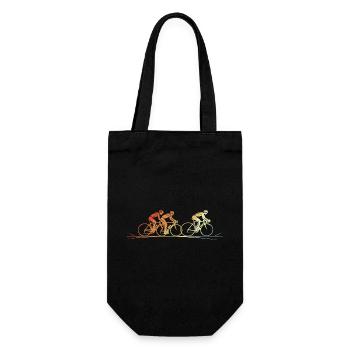 Cyclistes d’époque - Sac à bouteille - noir - Devant