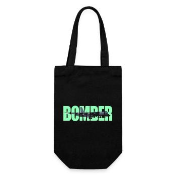 Bomber B-52 Stratofortress - Gift Bag for Bottles - black - Front