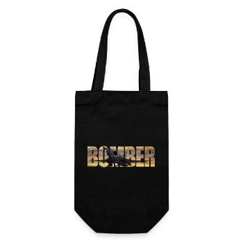 Bomber Tu-22 M3 - Gift Bag for Bottles - black - Front